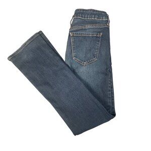 Old Navy Women's Boot-Cut Jeans Size 6 Dark Blue Classic & Comfortable